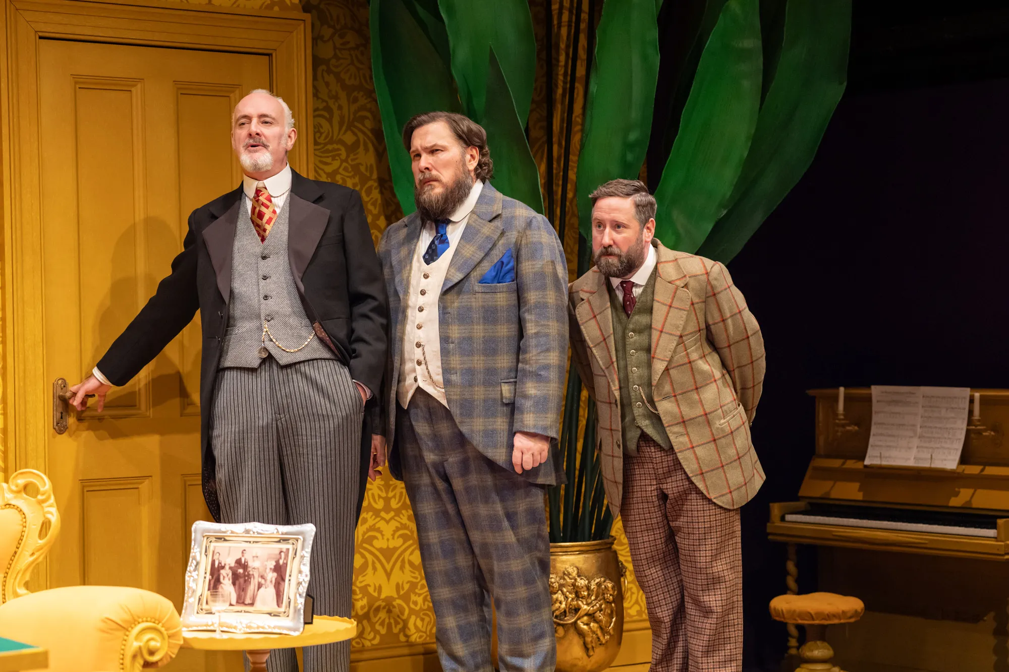 John Hodgkinson, Marc Wootton and Jim Howick in When We Are Married